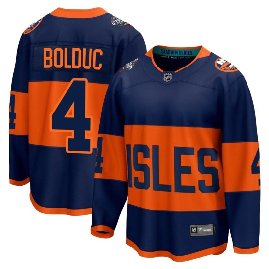 Samuel Bolduc New York Islanders Breakaway 2024 Stadium Series Fanatics Branded Jersey - Navy