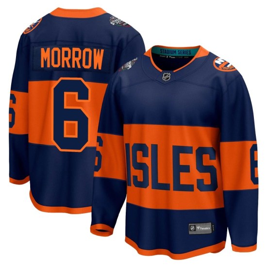 Ken Morrow New York Islanders Breakaway 2024 Stadium Series Fanatics Branded Jersey - Navy