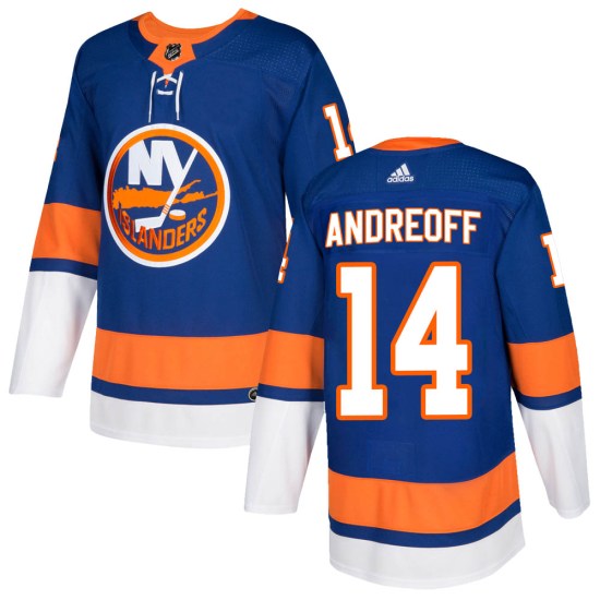 Andy Andreoff New York Islanders Youth Authentic Home Adidas Jersey - Royal