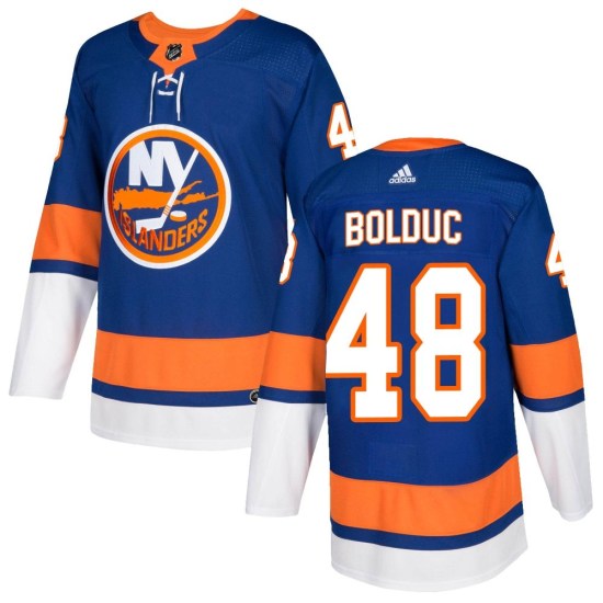 Samuel Bolduc New York Islanders Youth Authentic Home Adidas Jersey - Royal