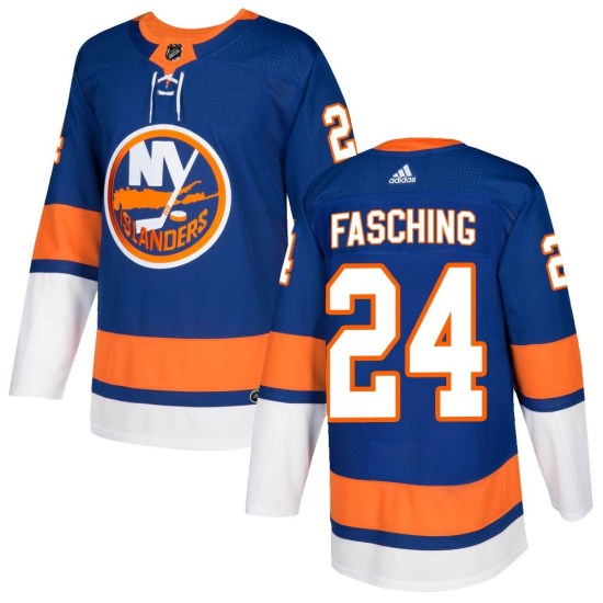 Hudson Fasching New York Islanders Youth Authentic Home Adidas Jersey - Royal