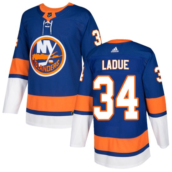 Paul LaDue New York Islanders Youth Authentic Home Adidas Jersey - Royal