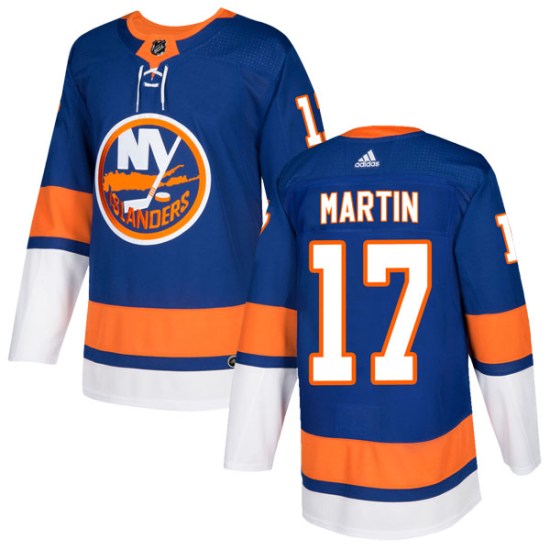 Matt Martin New York Islanders Youth Authentic Home Adidas Jersey - Royal