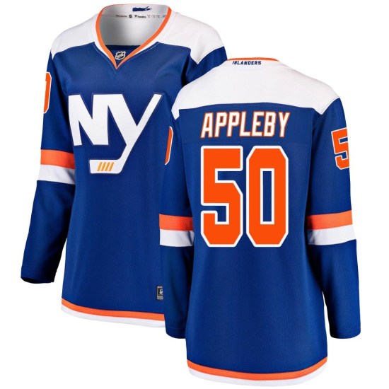 Kenneth Appleby New York Islanders Women's Breakaway Alternate Fanatics Branded Jersey - Blue