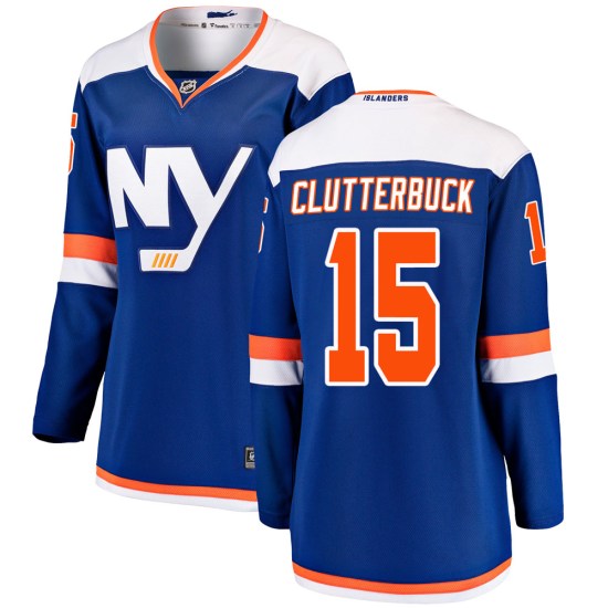 Cal Clutterbuck New York Islanders Women's Breakaway Alternate Fanatics Branded Jersey - Blue