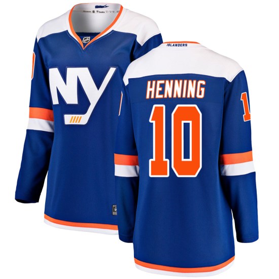 Lorne Henning New York Islanders Women's Breakaway Alternate Fanatics Branded Jersey - Blue