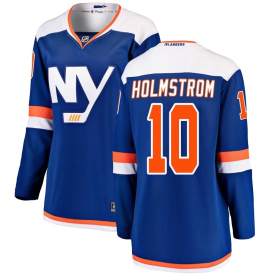 Simon Holmstrom New York Islanders Women's Breakaway Alternate Fanatics Branded Jersey - Blue