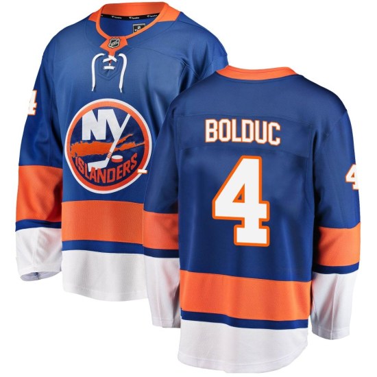 Samuel Bolduc New York Islanders Breakaway Home Fanatics Branded Jersey - Blue