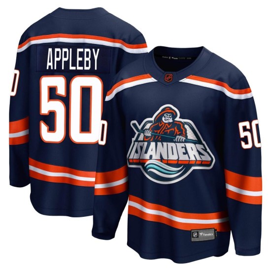 Kenneth Appleby New York Islanders Youth Breakaway Special Edition 2.0 Fanatics Branded Jersey - Navy
