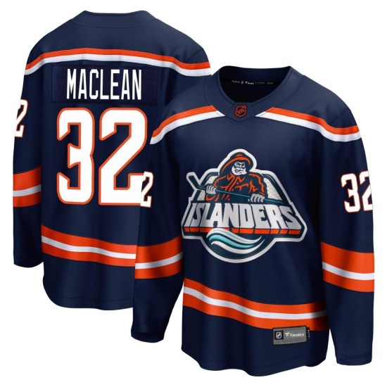 Kyle Maclean New York Islanders Youth Breakaway Kyle MacLean Special Edition 2.0 Fanatics Branded Jersey - Navy