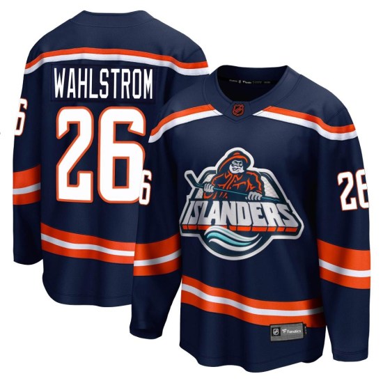 Oliver Wahlstrom New York Islanders Youth Breakaway Special Edition 2.0 Fanatics Branded Jersey - Navy
