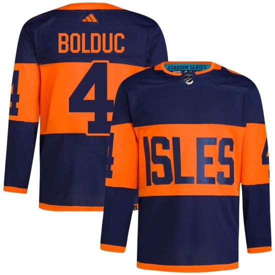 Samuel Bolduc New York Islanders Authentic 2024 Stadium Series Primegreen Adidas Jersey - Navy