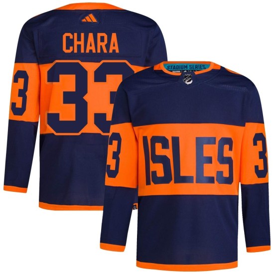 Zdeno Chara New York Islanders Authentic 2024 Stadium Series Primegreen Adidas Jersey - Navy