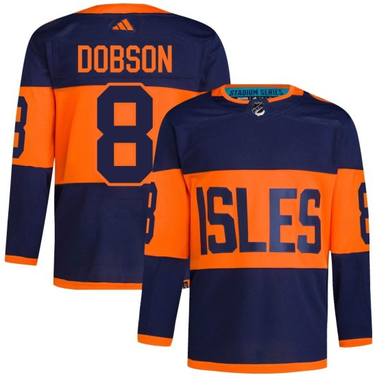 Noah Dobson New York Islanders Authentic 2024 Stadium Series Primegreen Adidas Jersey - Navy