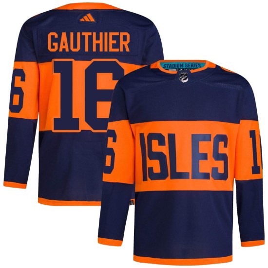 Julien Gauthier New York Islanders Authentic 2024 Stadium Series Primegreen Adidas Jersey - Navy
