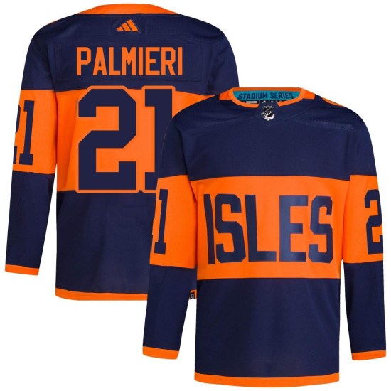 Kyle Palmieri New York Islanders Authentic 2024 Stadium Series Primegreen Adidas Jersey - Navy