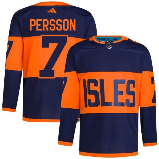 Stefan Persson New York Islanders Authentic 2024 Stadium Series Primegreen Adidas Jersey - Navy