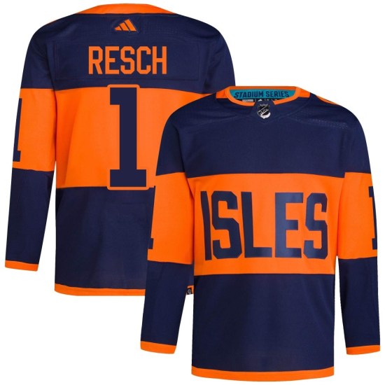 Glenn Resch New York Islanders Authentic 2024 Stadium Series Primegreen Adidas Jersey - Navy
