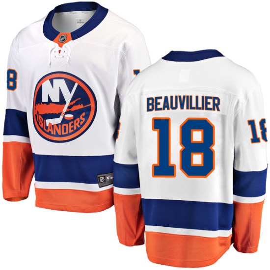 Anthony Beauvillier New York Islanders Breakaway Away Fanatics Branded Jersey - White