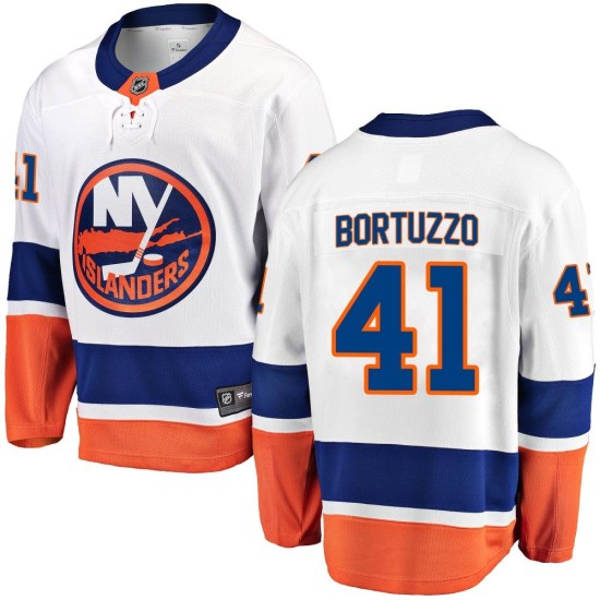 Robert Bortuzzo New York Islanders Breakaway Away Fanatics Branded Jersey - White