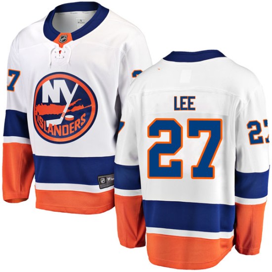 Anders Lee New York Islanders Breakaway Away Fanatics Branded Jersey - White