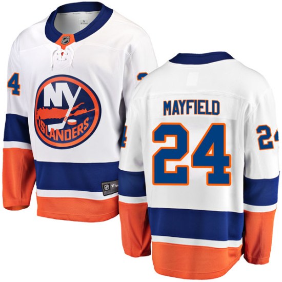 Scott Mayfield New York Islanders Breakaway Away Fanatics Branded Jersey - White