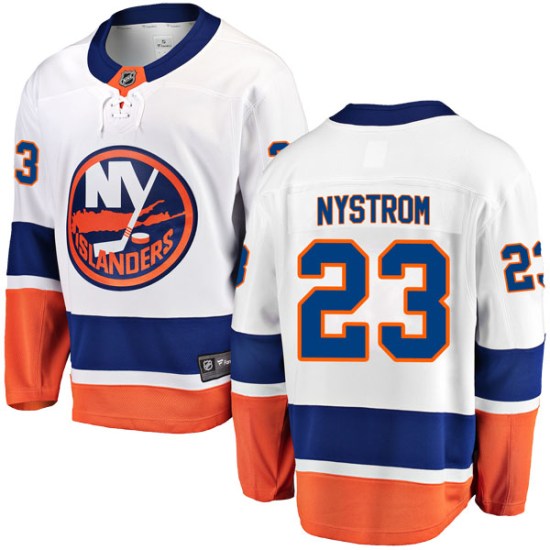 Bob Nystrom New York Islanders Breakaway Away Fanatics Branded Jersey - White