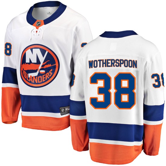 Parker Wotherspoon New York Islanders Breakaway Away Fanatics Branded Jersey - White