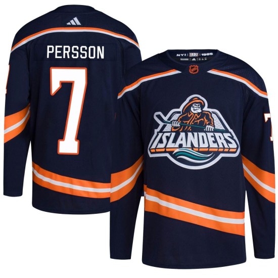 Stefan Persson New York Islanders Youth Authentic Reverse Retro 2.0 Adidas Jersey - Navy