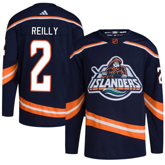Mike Reilly New York Islanders Youth Authentic Reverse Retro 2.0 Adidas Jersey - Navy