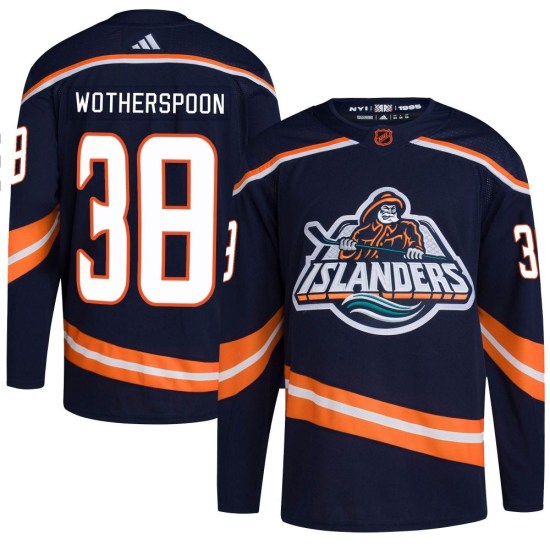 Parker Wotherspoon New York Islanders Youth Authentic Reverse Retro 2.0 Adidas Jersey - Navy