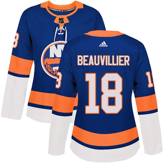 Anthony Beauvillier New York Islanders Women's Authentic Home Adidas Jersey - Royal