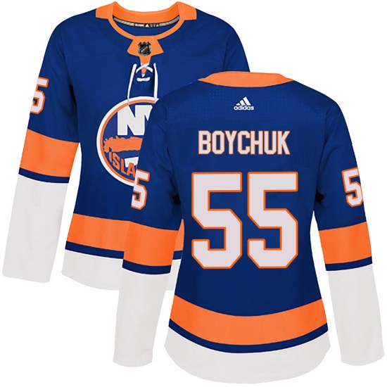 Johnny Boychuk New York Islanders Women's Authentic Home Adidas Jersey - Royal