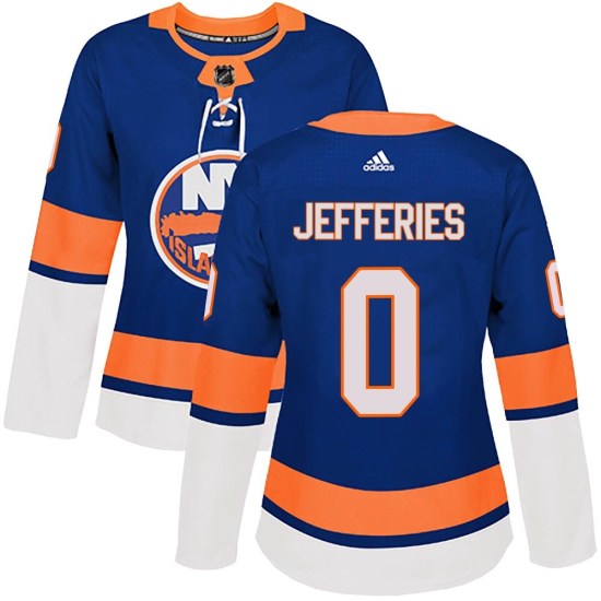 Alex Jefferies New York Islanders Women's Authentic Home Adidas Jersey - Royal