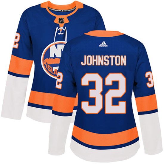 Ross Johnston New York Islanders Women's Authentic Home Adidas Jersey - Royal
