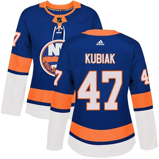 Jeff Kubiak New York Islanders Women's Authentic Home Adidas Jersey - Royal