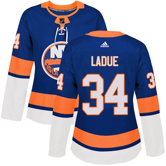 Paul LaDue New York Islanders Women's Authentic Home Adidas Jersey - Royal