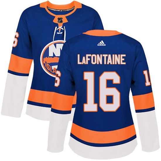 Pat LaFontaine New York Islanders Women's Authentic Home Adidas Jersey - Royal