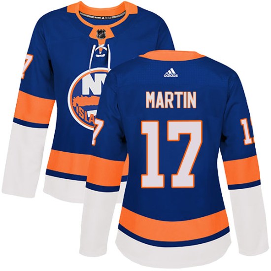 Matt Martin New York Islanders Women's Authentic Home Adidas Jersey - Royal