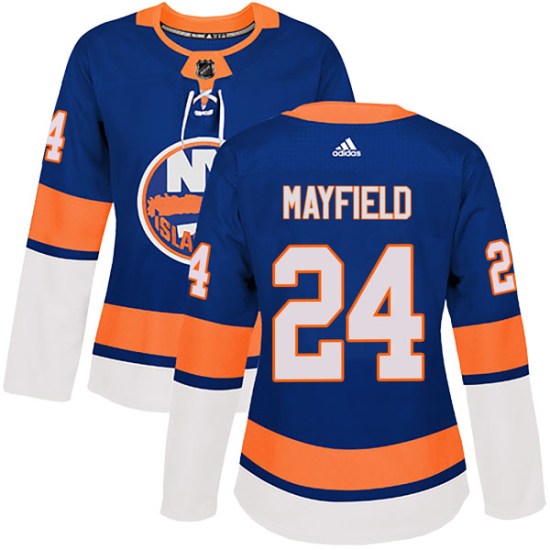 Scott Mayfield New York Islanders Women's Authentic Home Adidas Jersey - Royal