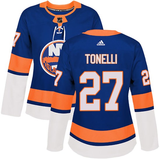 John Tonelli New York Islanders Women's Authentic Home Adidas Jersey - Royal