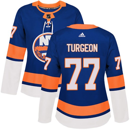 Pierre Turgeon New York Islanders Women's Authentic Home Adidas Jersey - Royal