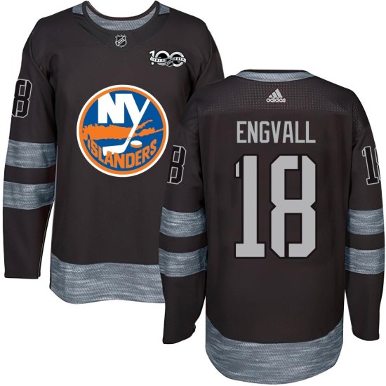 Pierre Engvall New York Islanders Youth Authentic 1917-2017 100th Anniversary Jersey - Black
