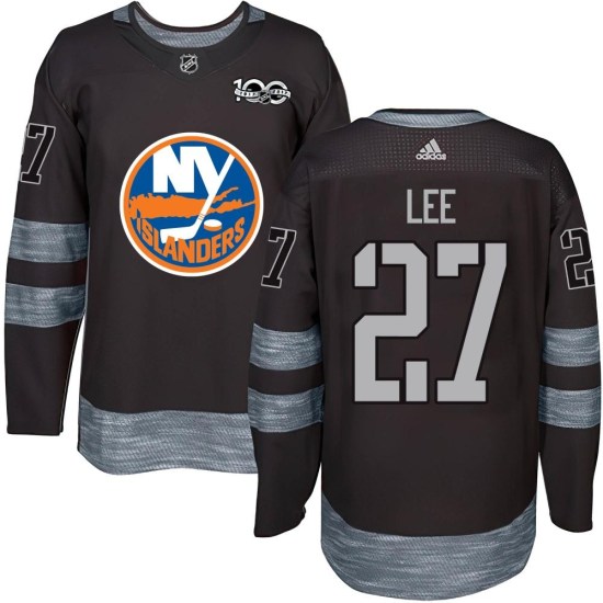 Anders Lee New York Islanders Youth Authentic 1917-2017 100th Anniversary Jersey - Black