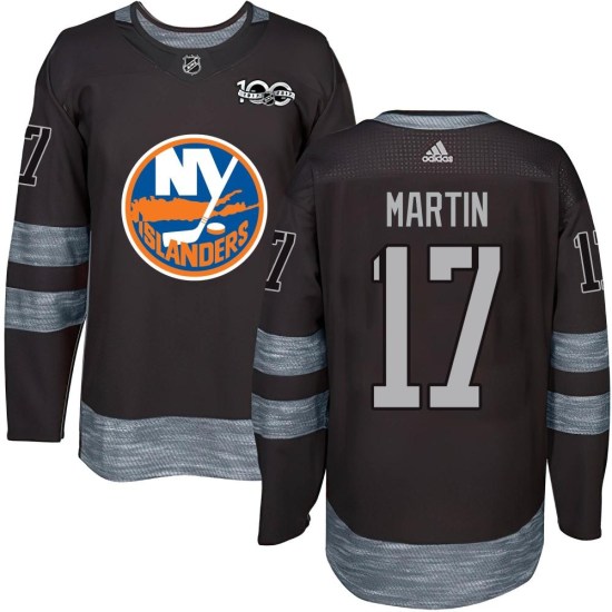 Matt Martin New York Islanders Youth Authentic 1917-2017 100th Anniversary Jersey - Black