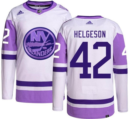 Seth Helgeson New York Islanders Youth Authentic Hockey Fights Cancer Adidas Jersey