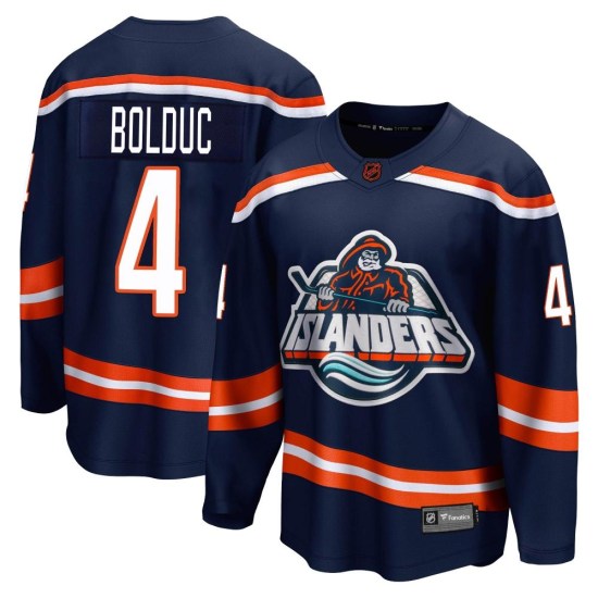 Samuel Bolduc New York Islanders Breakaway Special Edition 2.0 Fanatics Branded Jersey - Navy