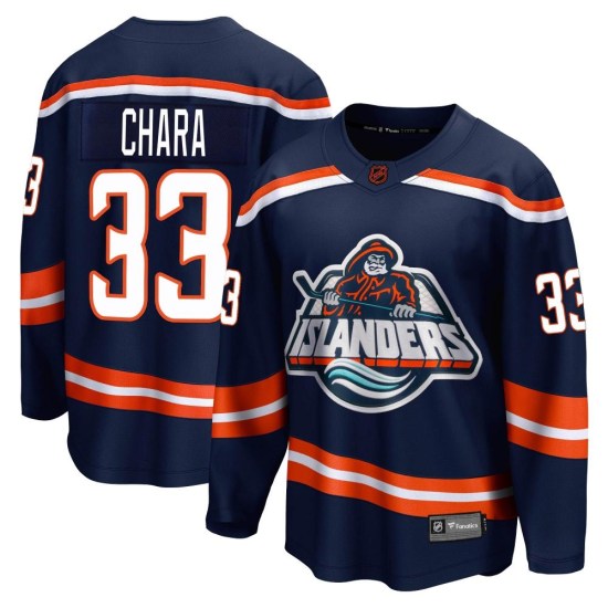 Zdeno Chara New York Islanders Breakaway Special Edition 2.0 Fanatics Branded Jersey - Navy