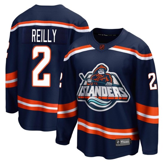 Mike Reilly New York Islanders Breakaway Special Edition 2.0 Fanatics Branded Jersey - Navy