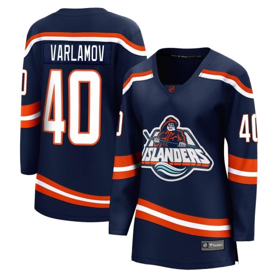 Semyon Varlamov New York Islanders Women's Breakaway Special Edition 2.0 Fanatics Branded Jersey - Navy